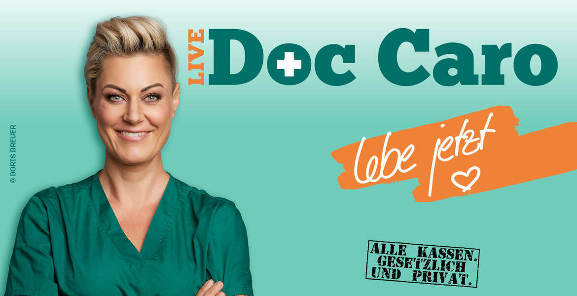 Tickets Doc Caro LIVE, Lebe jetzt! - Lachen auf Rezept in Bremen
